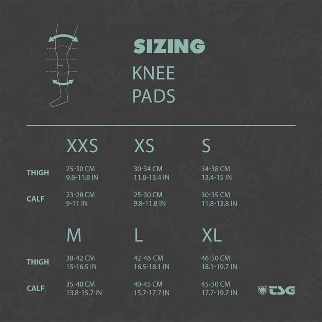 TSG Kneepad All Ground Schützer XS Schwarz, XS Schwarz