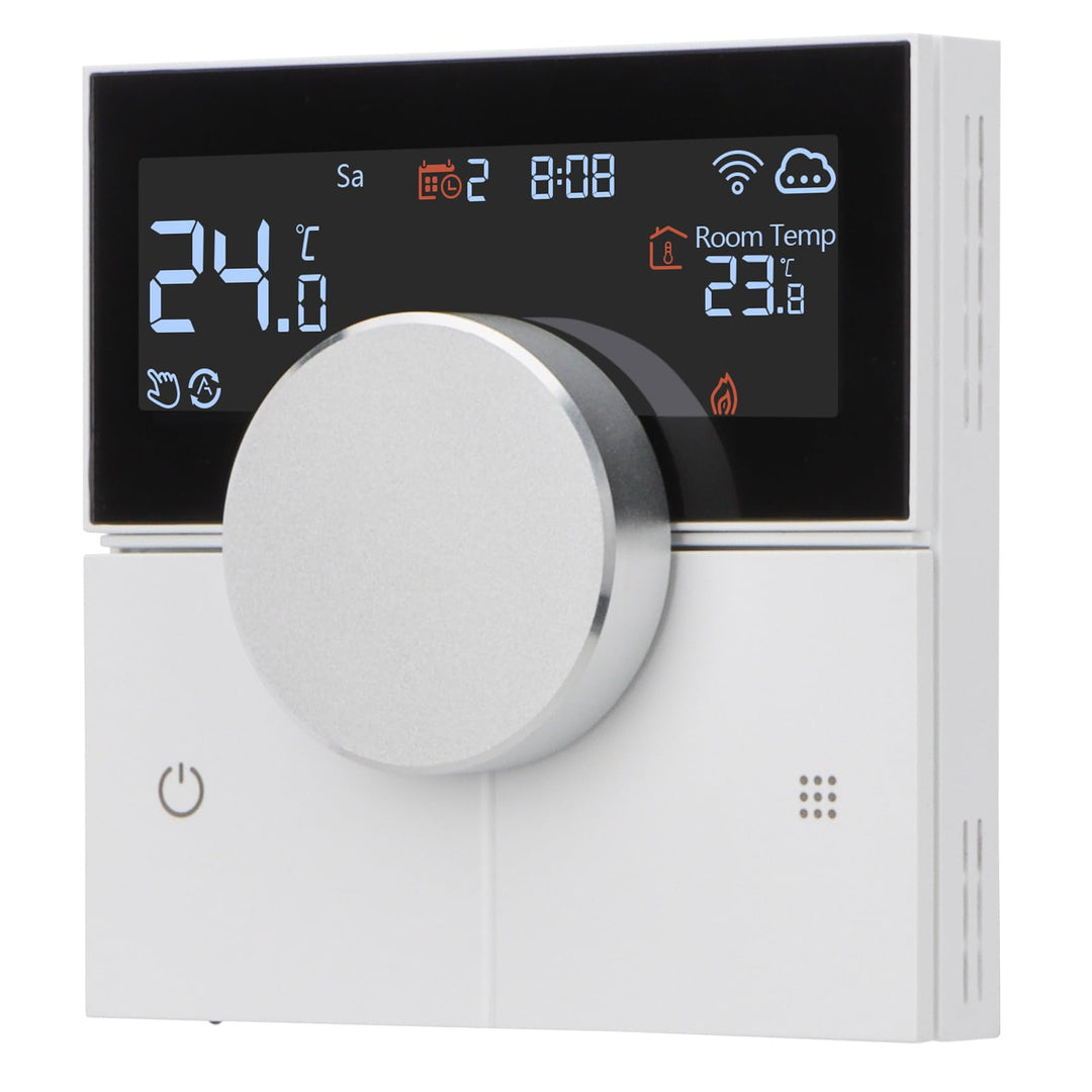 Wengart Smart Raumthermostat WG12 WiFi für Smart-Home-Besitzer zur Unterputz-Montage in 60mm Dosen o