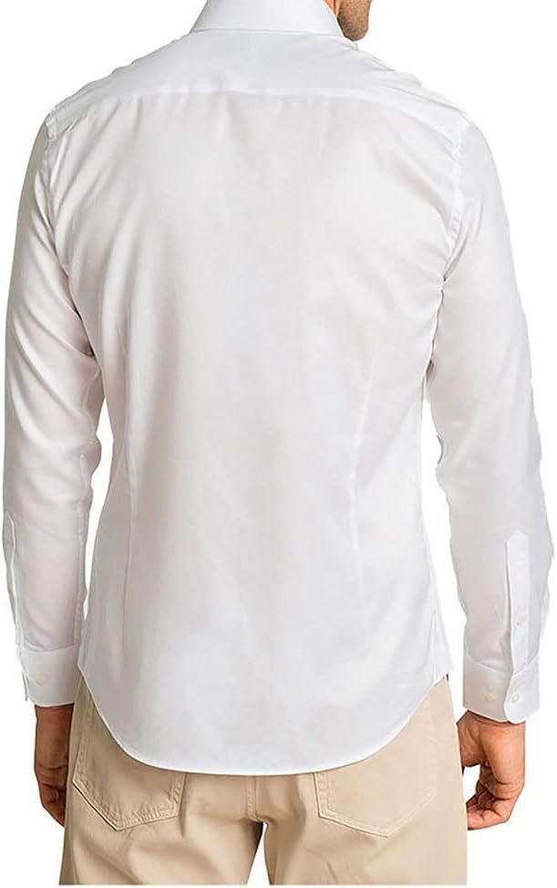 Hackett London Herren Royal Ox Bc Shirt 56 White (White), 56 White (White)