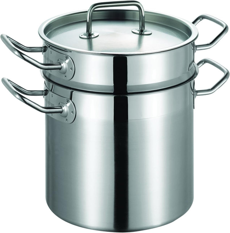 Schulte-Ufer 6457-20 i Spagettitopf Profi-Line i, 20 cm, 5,00 l, Edelstahl