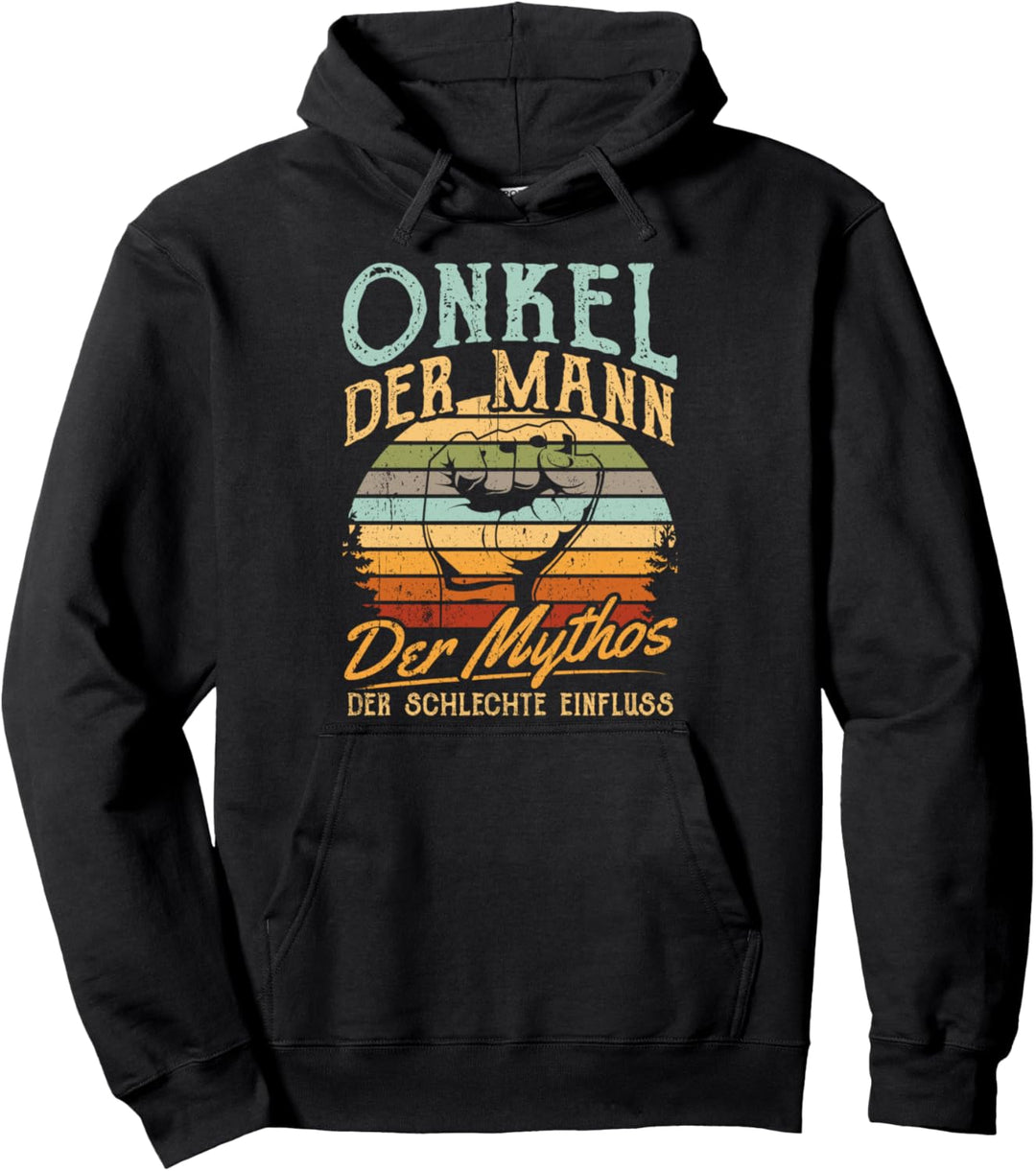 Onkel Der Mann Der Mythos Der Schlechte Einfluss Vintage Pullover Hoodie