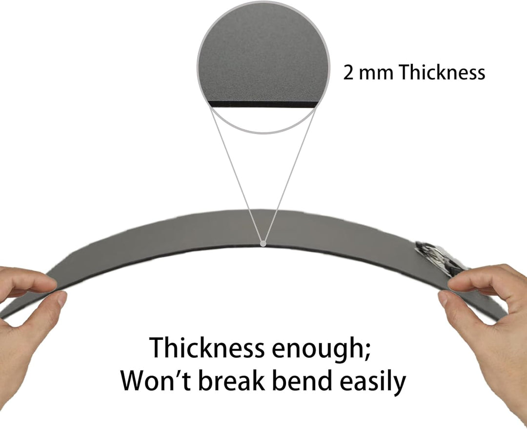 LDHHYH 10 Stück Kunststoff klemmbretter A4, kunststoff Klemmbrett A4 mit Metalklemme und Aufhängeose