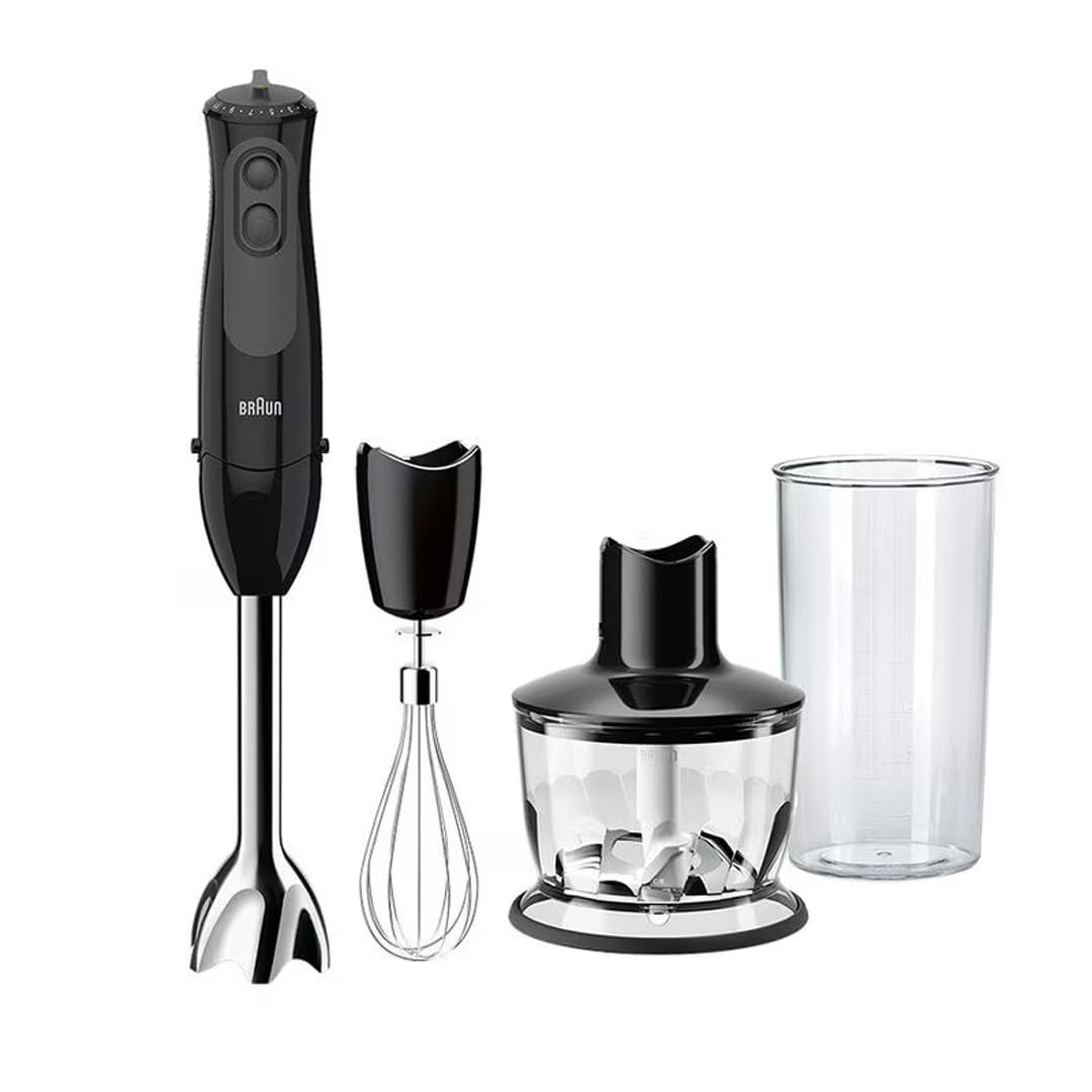 Braun MQ 3135 BK Stabmixer, 900 W, 750 W, schwarz