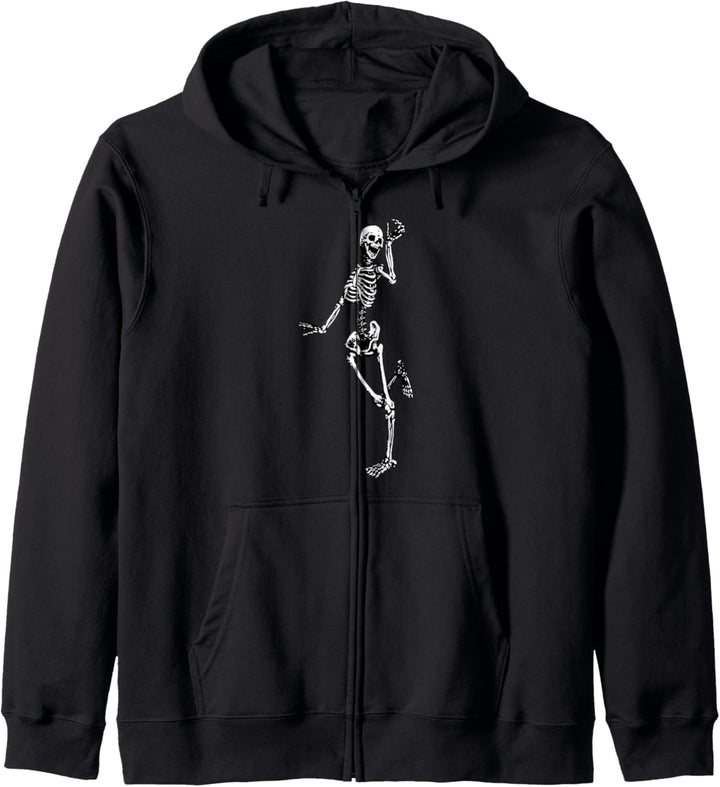 Totentanz Makabrer Tag der Toten Retro Halloween 2020 Kapuzenjacke