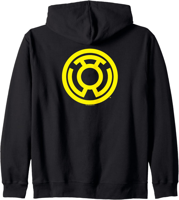 Green Lantern Yellow Emblem Kapuzenjacke