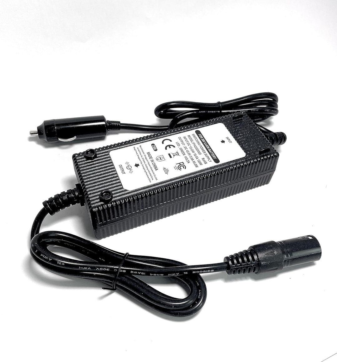 Enerpower DC-DC Kfz Ladegerät 12V-24V Li-Ion auf 42V 2A für Wohnmobile, Boote, LKW´s etc. mit versch