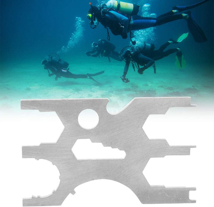 Scuba Diving Multi Tool, Praktisches und Praktisches Scuba Diving Tool Multi Tool Regulator Kreditka