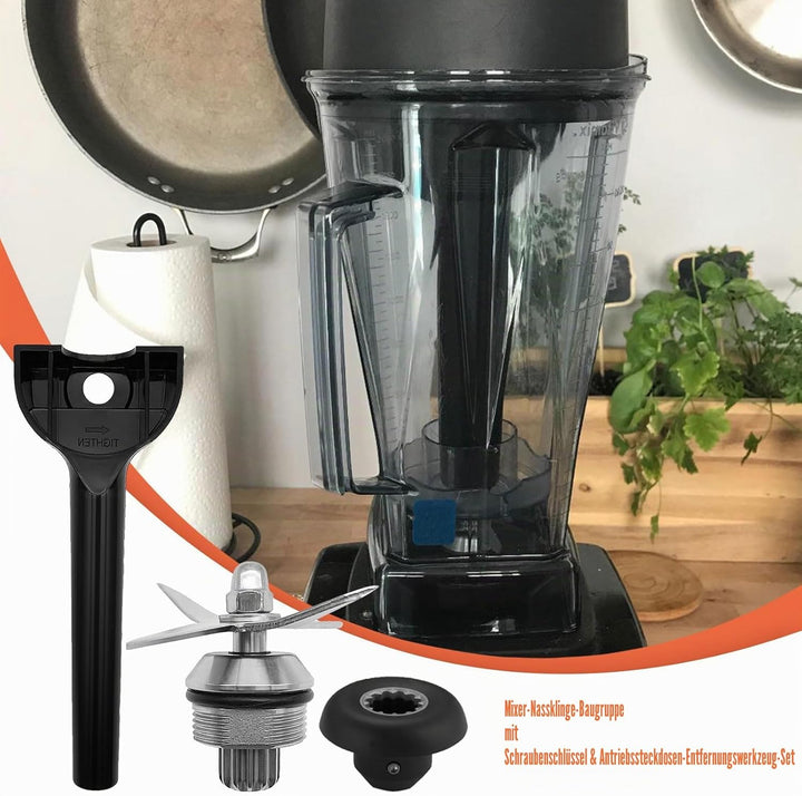 JOJOCY Ersatz-Set für Vitamix Blender 5200, 1,8 l, 907 ml, Standard-Behälter, Mixer, Behälter, Repar