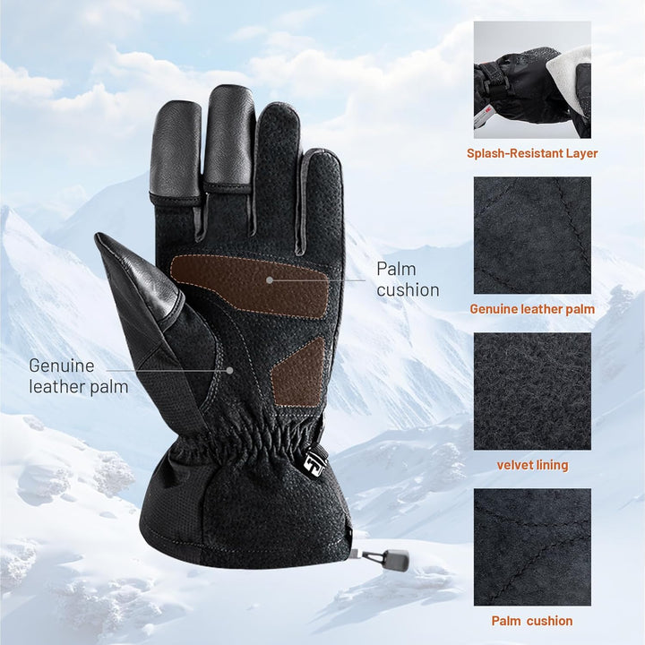 PGYTECH Fotografie-Handschuhe für professionelle Fotografen im Freien im Winter, beheizt und unbehei