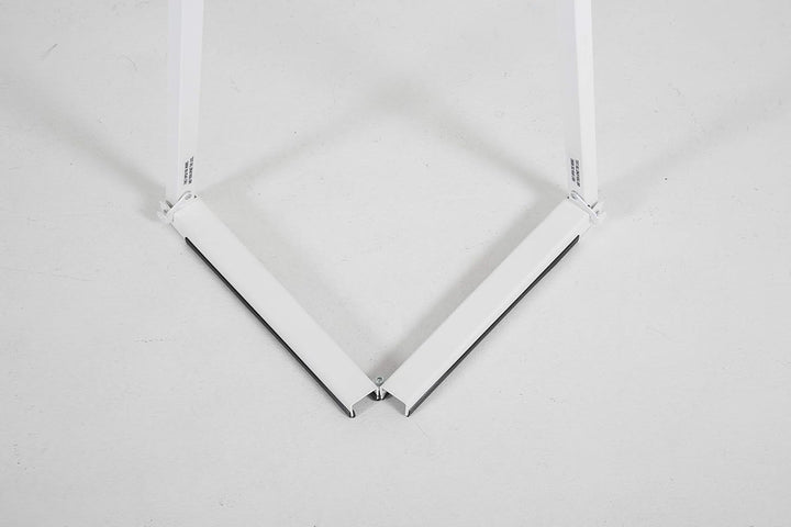 DISPLAY SALES Alu-Staffelei in Weiss für Rahmen bis 120 cm | Künstler-Malständer für Leinwand und At