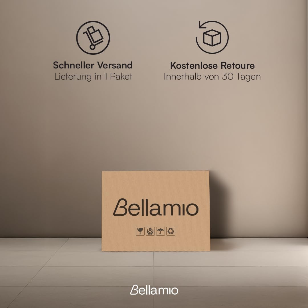 Bellamio Tolt Pfandflaschen Sammelbehälter 100L – Flaschensammler 1 Fach schwarz – Pfandsammler aus