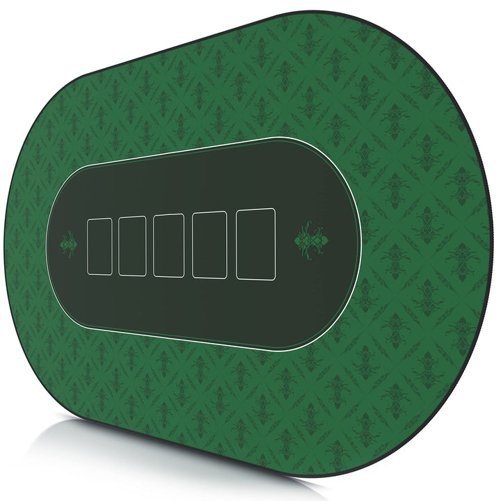 CSL - XXL Deluxe Pokermatte 1000x600mm - XXL Poker Unterlage Pokertisch mit Motiv - Tischunterlage L