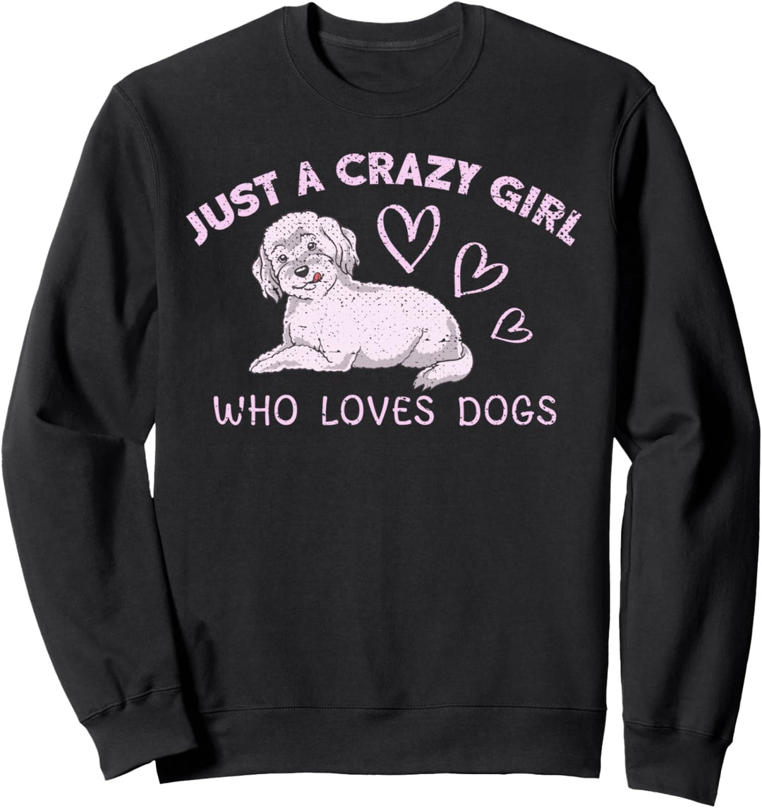Hundebesitzer für Mädchen und Damen, niedlicher Hund Sweatshirt