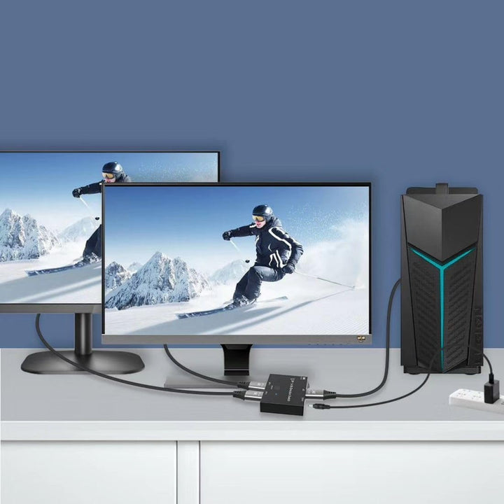 Chenyang DisplayPort Switch 8K DisplayPort Splitter Bidirektion DisplayPort Switcher DisplayPort Swi