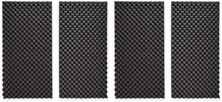 Noppenschaum 2-10cm Schalldämmung Isolierung Akustik (4 Stück 100 x 50cm, 10cm) 4 Stück 100 x 50cm 1