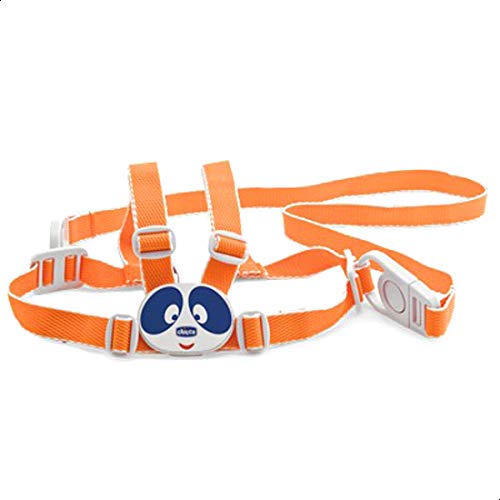 Chicco 00068390400000 Leibgurt für Kinder, First Steps, 12+ Monate, Sortiert, grün/orange