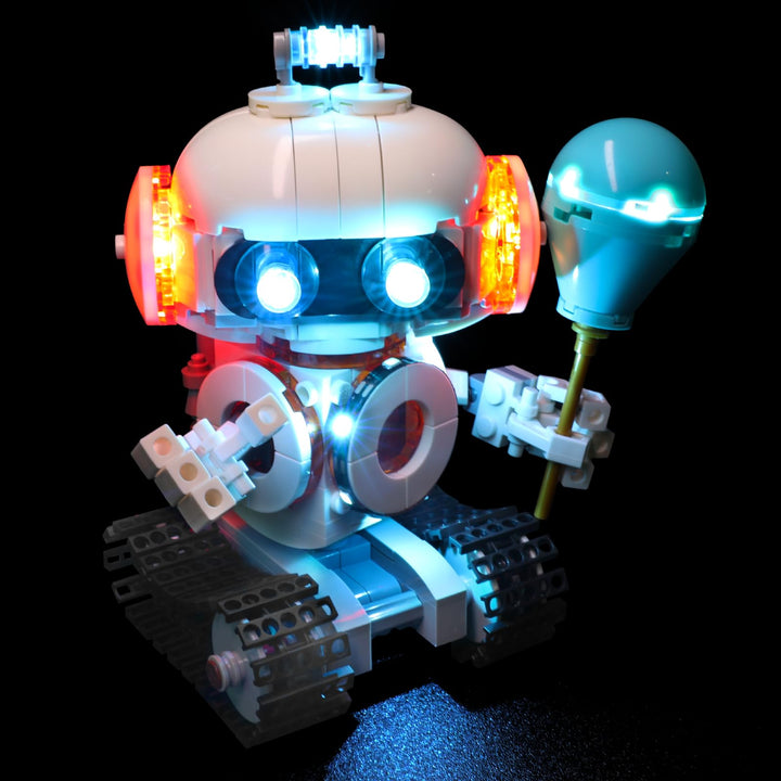 LED-Lichtkit kompatibel mit Lego 31164 Creator 3 in 1 Weltraumroboter – Galaktischer Explorer Dekora