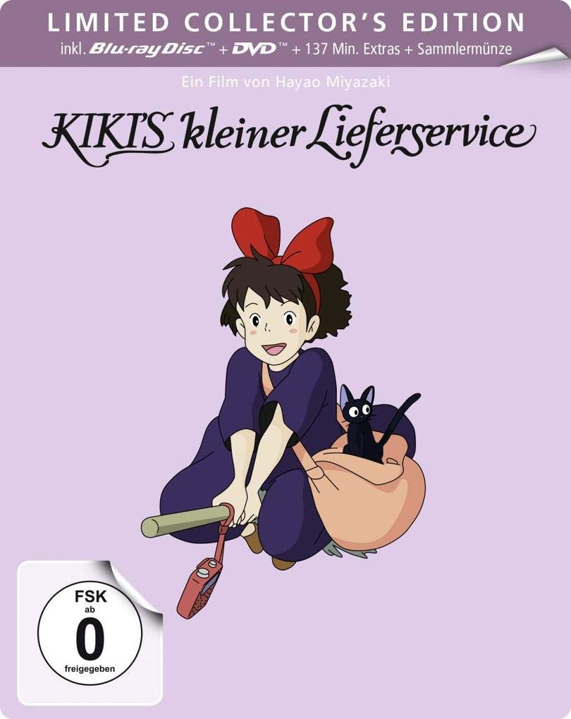 Kiki's kleiner Lieferservice - Steelbook (+ DVD) [Blu-ray] [Limited Edition], Blu-ray