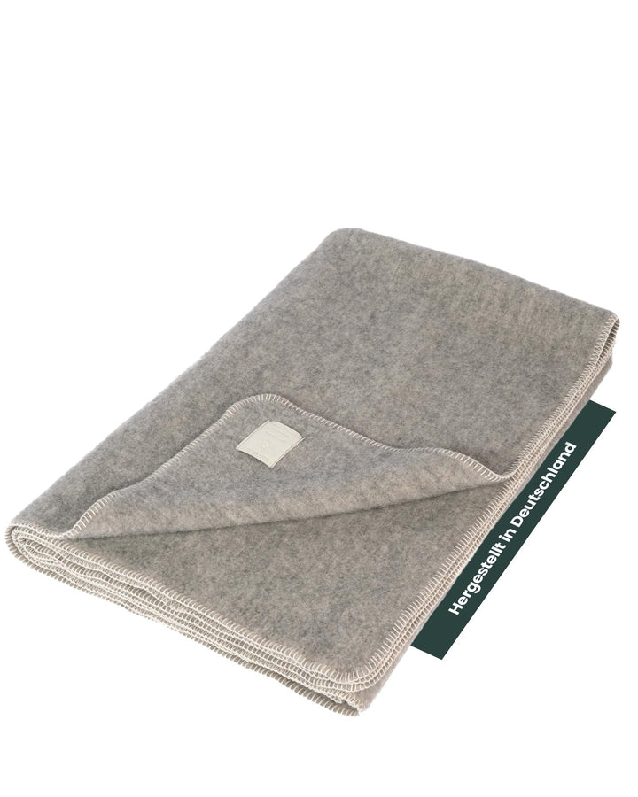 Ritter Decken Gotland Wolldecke 150x100cm | Echt &amp; Naturbelassen | 50% Gotland-Wolle &amp; 50% Süddeutsc