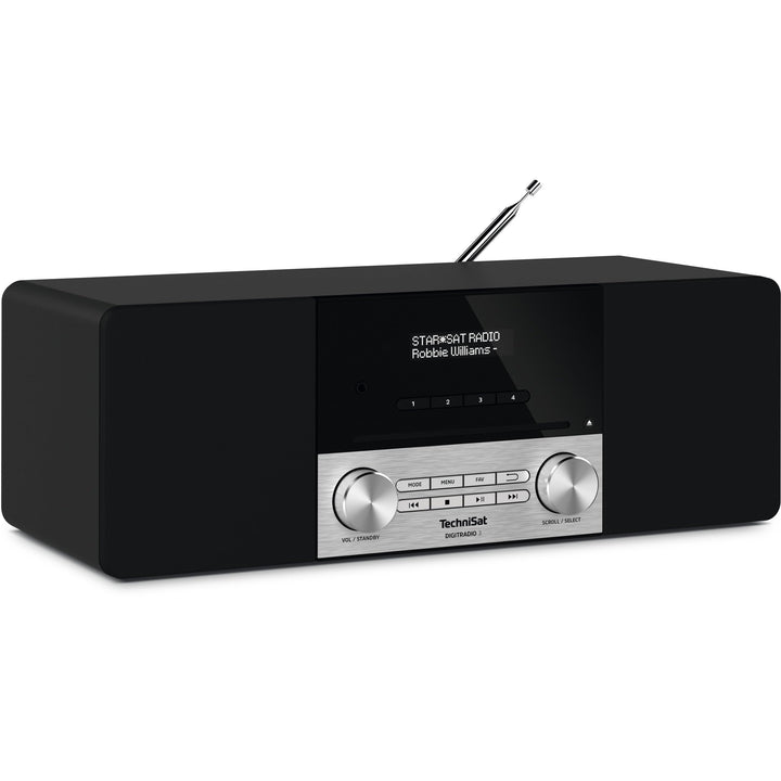 TechniSat DIGITRADIO 3 - Stereo DAB Radio Kompaktanlage (DAB+, UKW, CD-Player, Bluetooth, USB, Kopfh