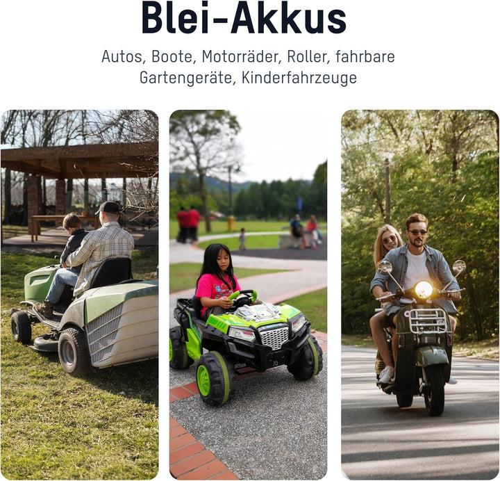 ANSMANN Batterie Ladegerät 2V/6V/12V mit Erhaltungsladung zum Einlagern von Blei Akkus (Gel, Wet, MF