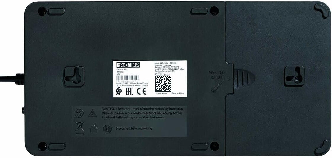 Eaton USV schwarz/weiss 550 VA / FR-Stecker, 550 VA / FR-Stecker