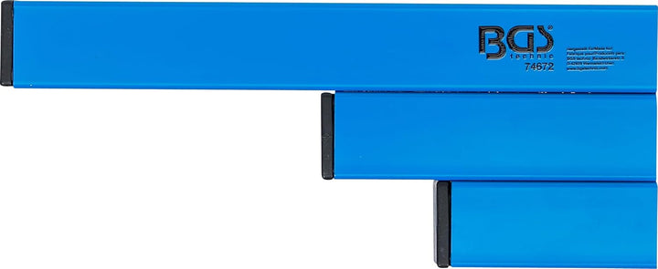 BGS 74672 | Magnet-Kabelbinder-Halter | 3 Fächer | pulverbeschichtet | Für bis zu 200 Kabelbinder |