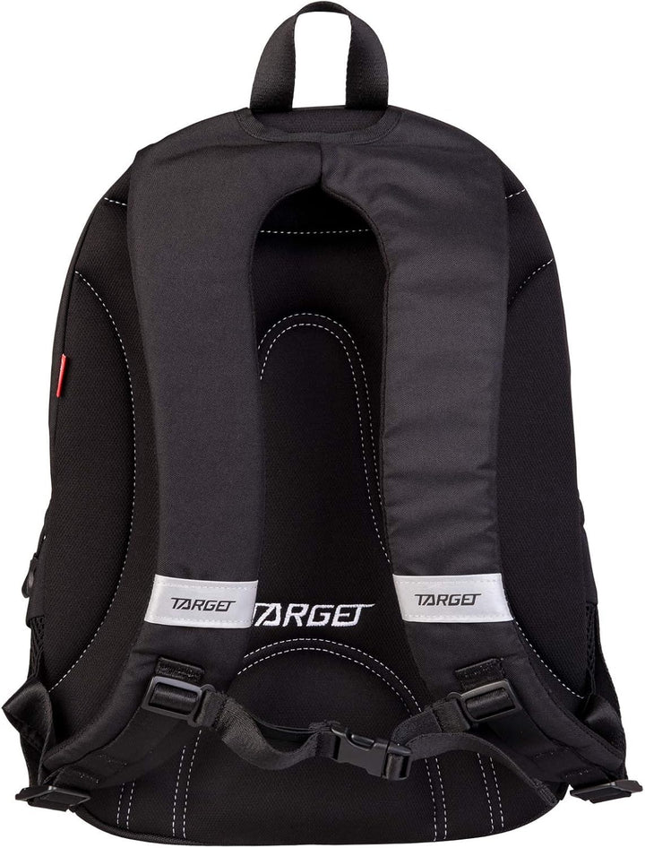 BACKPACK 3 ZIP DUEL BLACK DOTS 26641