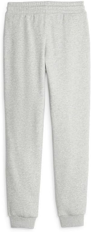 PUMA Mädchen Strickhose Power Colorblock Sweat Pants FL G 128 Grau - Light Gray Heather, 128 Grau -