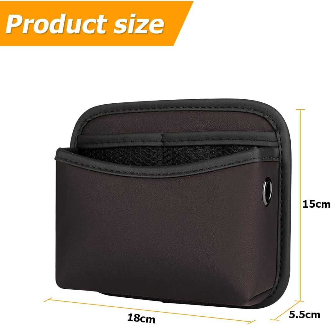 Auto Seite Aufbewahrungsbox, Universell Auto Seitentaschen Organisator, Multifunktionale Leder Sitz