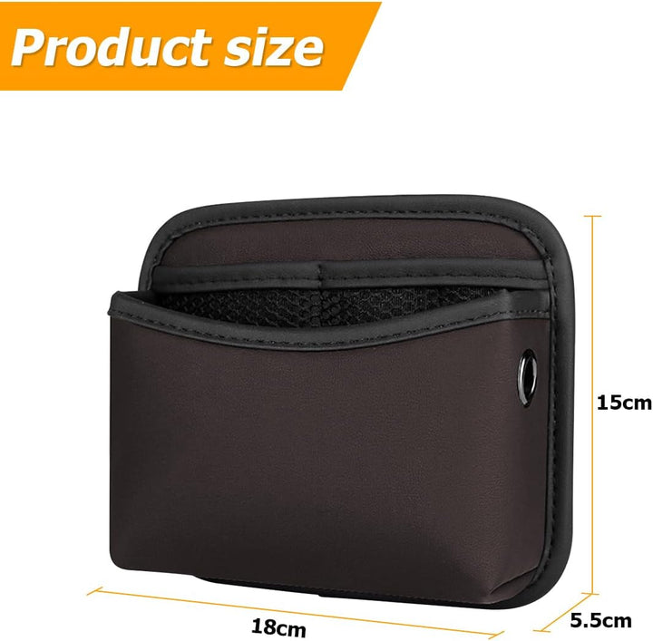Auto Seite Aufbewahrungsbox, Universell Auto Seitentaschen Organisator, Multifunktionale Leder Sitz