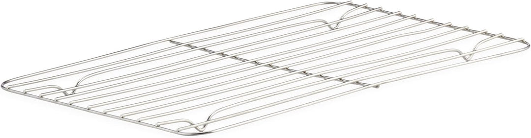 Relaxdays, Bräter mit Rost XL, Edelstahl, backofengeeignete Schwedenschale, spülmaschinenfest, Bratr