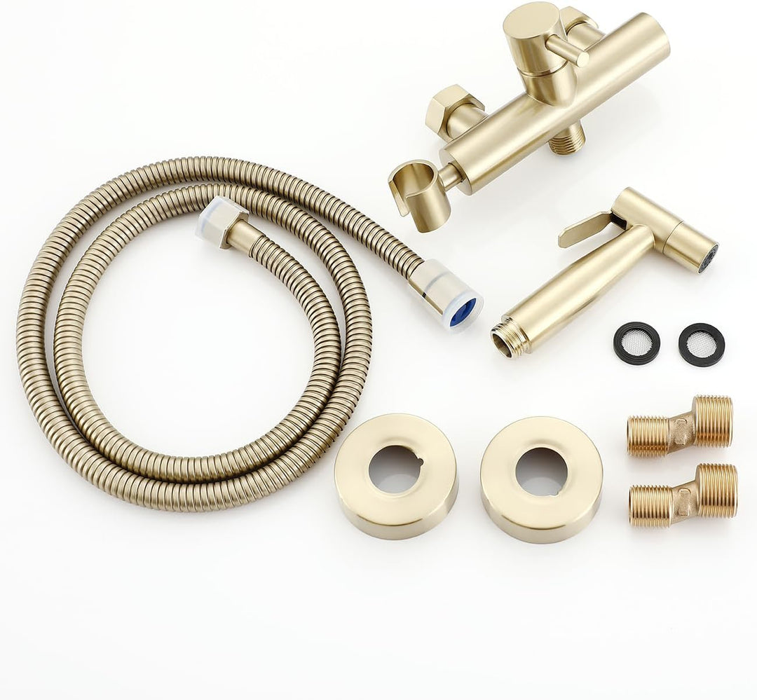 Ownace Bidet-Mischer, Brause-Set, WC-Dusche, muslimische heisse und kalte Bidet-Armatur mit Shattaf-