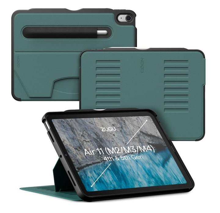 ZUGU iPad Air 5 / Air 4 Hülle 10.9 2022/2020 5. & 4. Generation schlanke Schutzhülle 8 Winkel-Stände