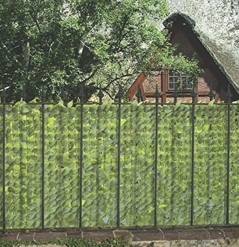 Windhager Sichtschutzhecke Wein Sichtschutz Windschutz Verkleidung für Balkon Terrasse Zaun, grün, 1