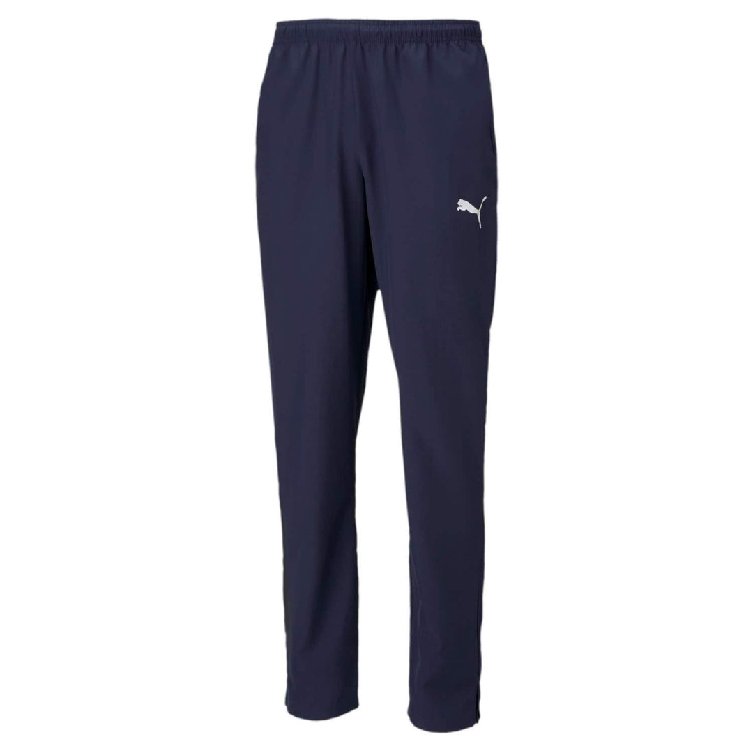 PUMA Herren Teamrise Sideline Pants, Peacoat-puma White, L EU