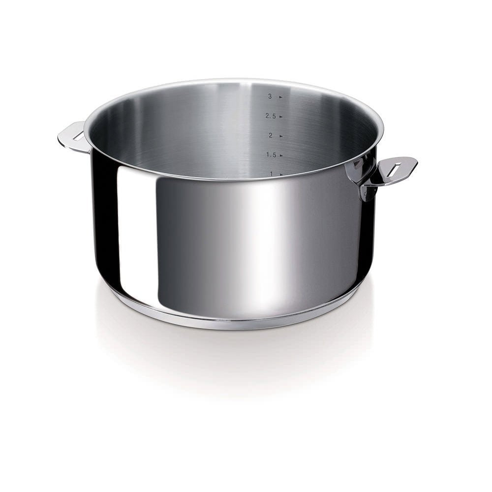 Beka 12326144 Körper für Stielkasserolle/Kochtopf 14 cm Evolution, 14 cm