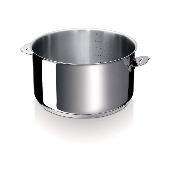Beka 12326144 Körper für Stielkasserolle/Kochtopf 14 cm Evolution, 14 cm
