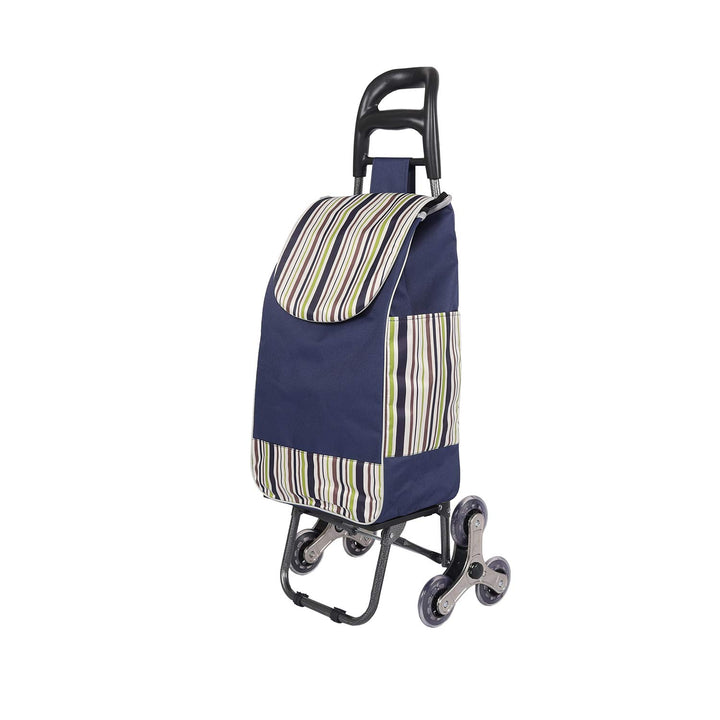 Ambientehome Shopping Trolley blau Einkaufstrolley