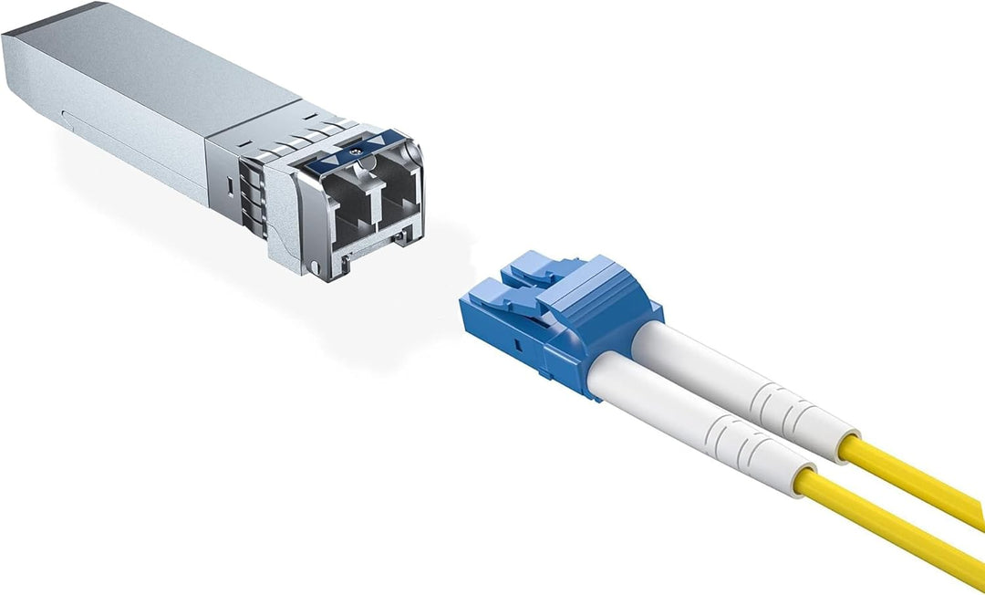 für Ubiquiti UniFi UF-SM-10G, 10GBASE-LR SFP+ Transceiver, 10G SFP+ zu LC Singlemode-Glasfasermodul