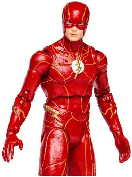 Lansay DC - The Flash Movie - The Flash (Hero Costume) 18 cm - Sammelfigur & Zubehör - Comics Charak