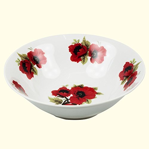 OLYMP Suppenteller-Set -Mohnblumen Ø 18 cm, 6 Stück