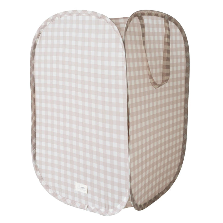 3 Sprouts - Wäschekorb Kinder - Wäschesack Faltbar 50L - Wäschesammler Faltbar aus Stoff - Platzspar