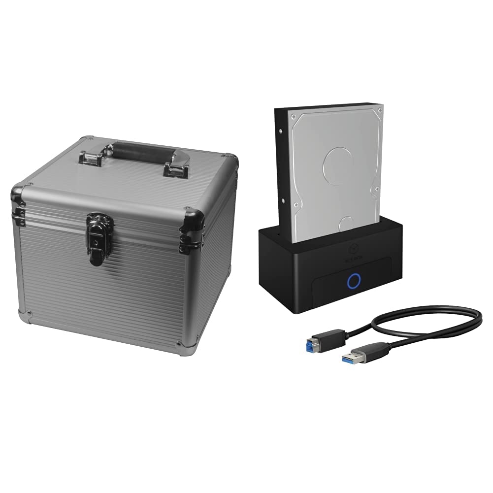 LogiLink UA0193 Schutzgehäuse 10-Festplattenlaufwerke 8,9 cm (3,5 Zoll) & ICY Box HDD/Festplatten Do