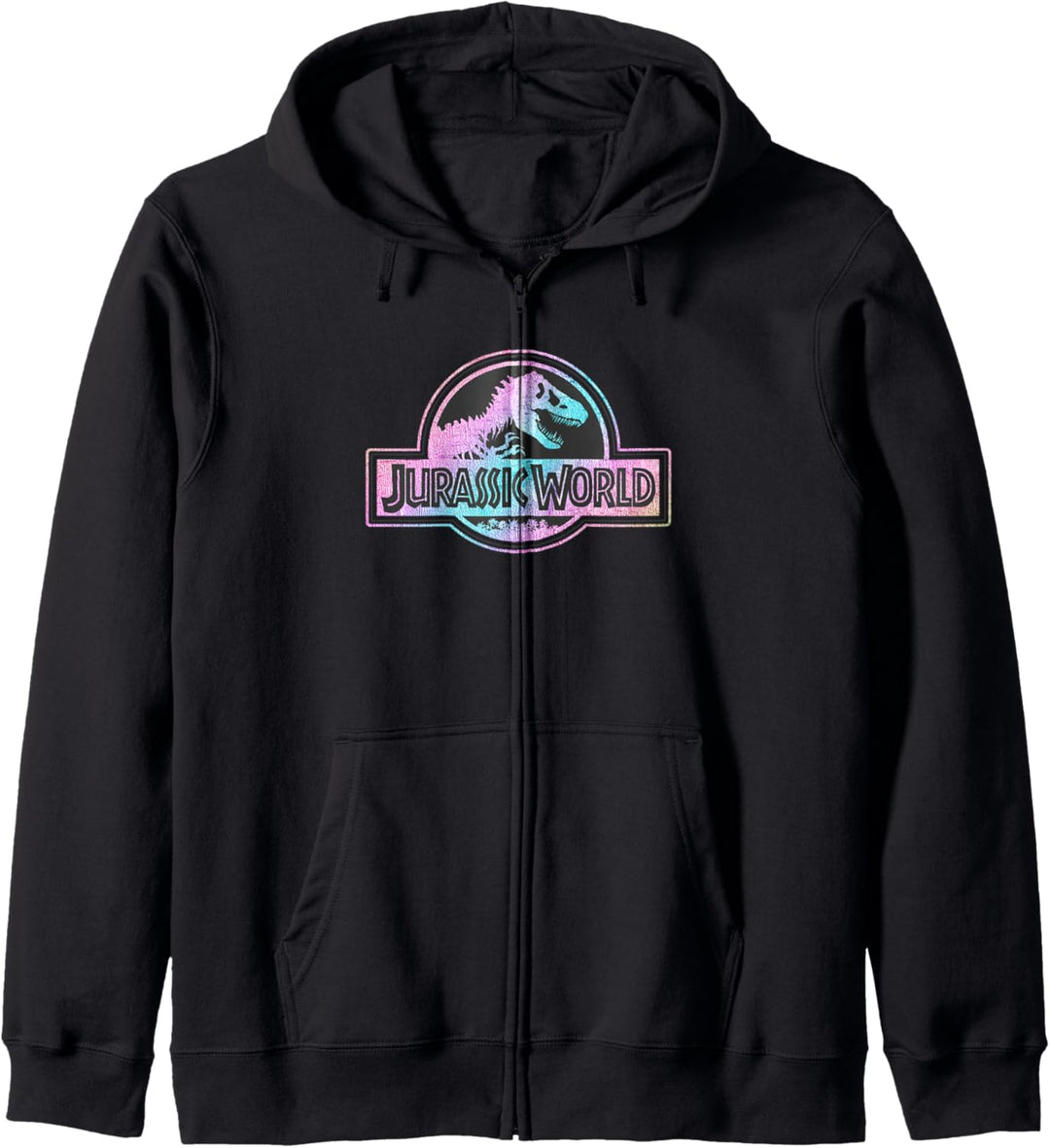 Jurassic World Rainbow Foil Logo Kapuzenjacke