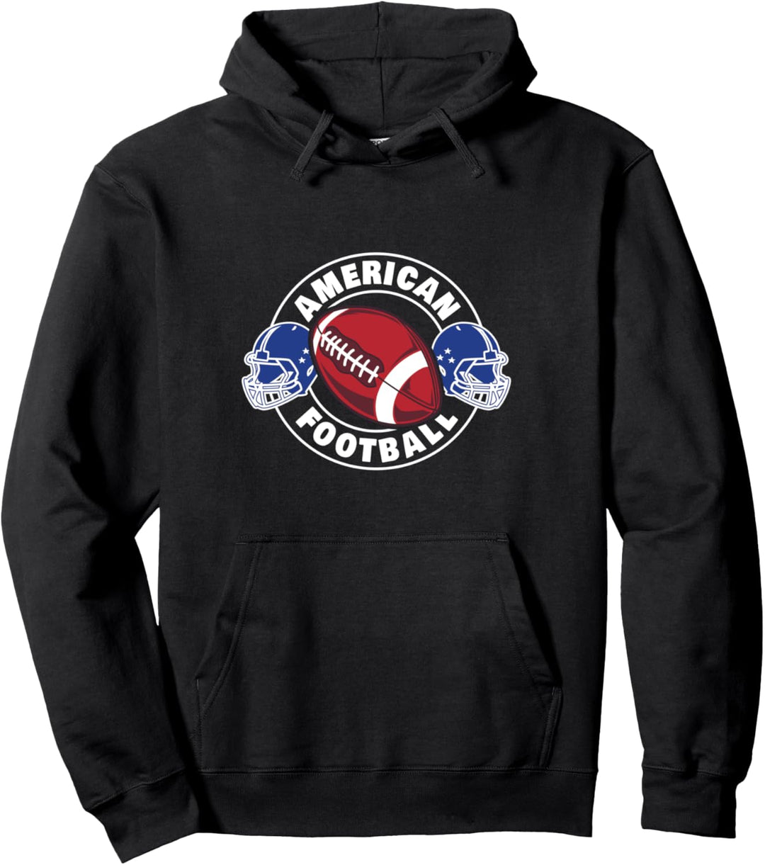 Nationalfarben American Football Pullover Hoodie