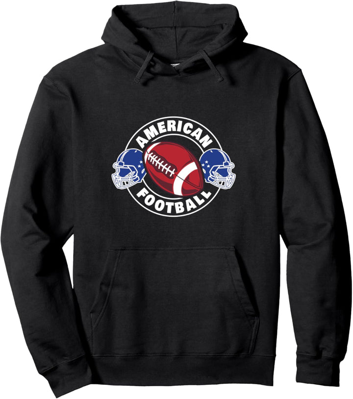Nationalfarben American Football Pullover Hoodie