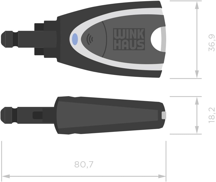 Winkhaus Aktiver Schlüssel mit Batterie für blueCompact Schliessanlage, 5030917