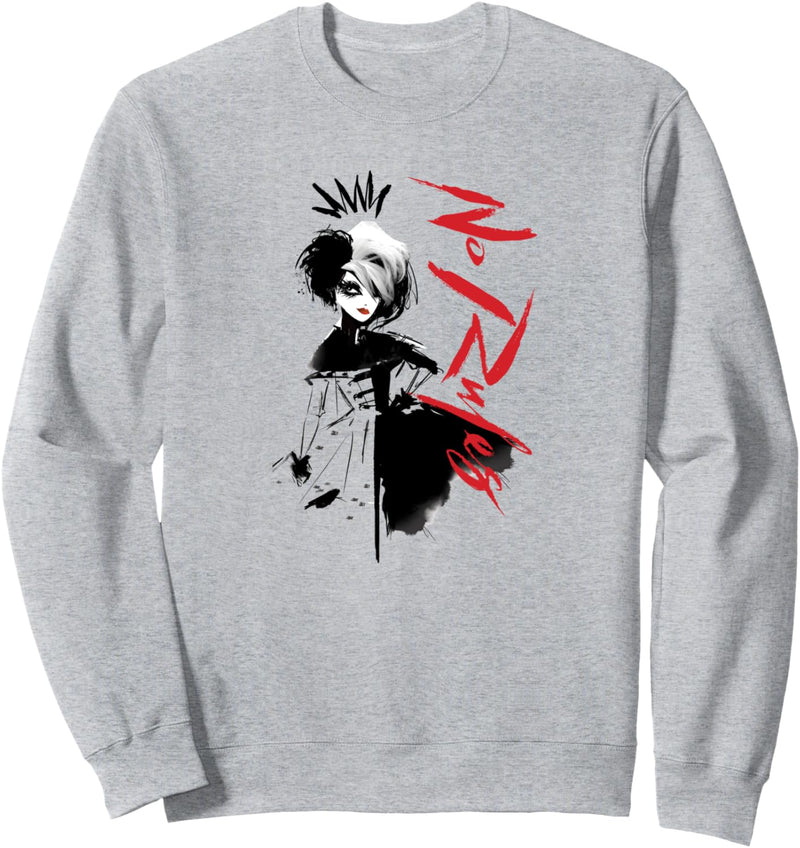 Disney Cruella No Rules Sketch Sweatshirt