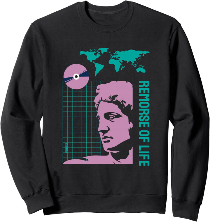 Reue des Lebens - Traurige Ästhetik Edgy Streetwear Sweatshirt